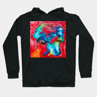 Twas Brillig (Red Dragon) Hoodie